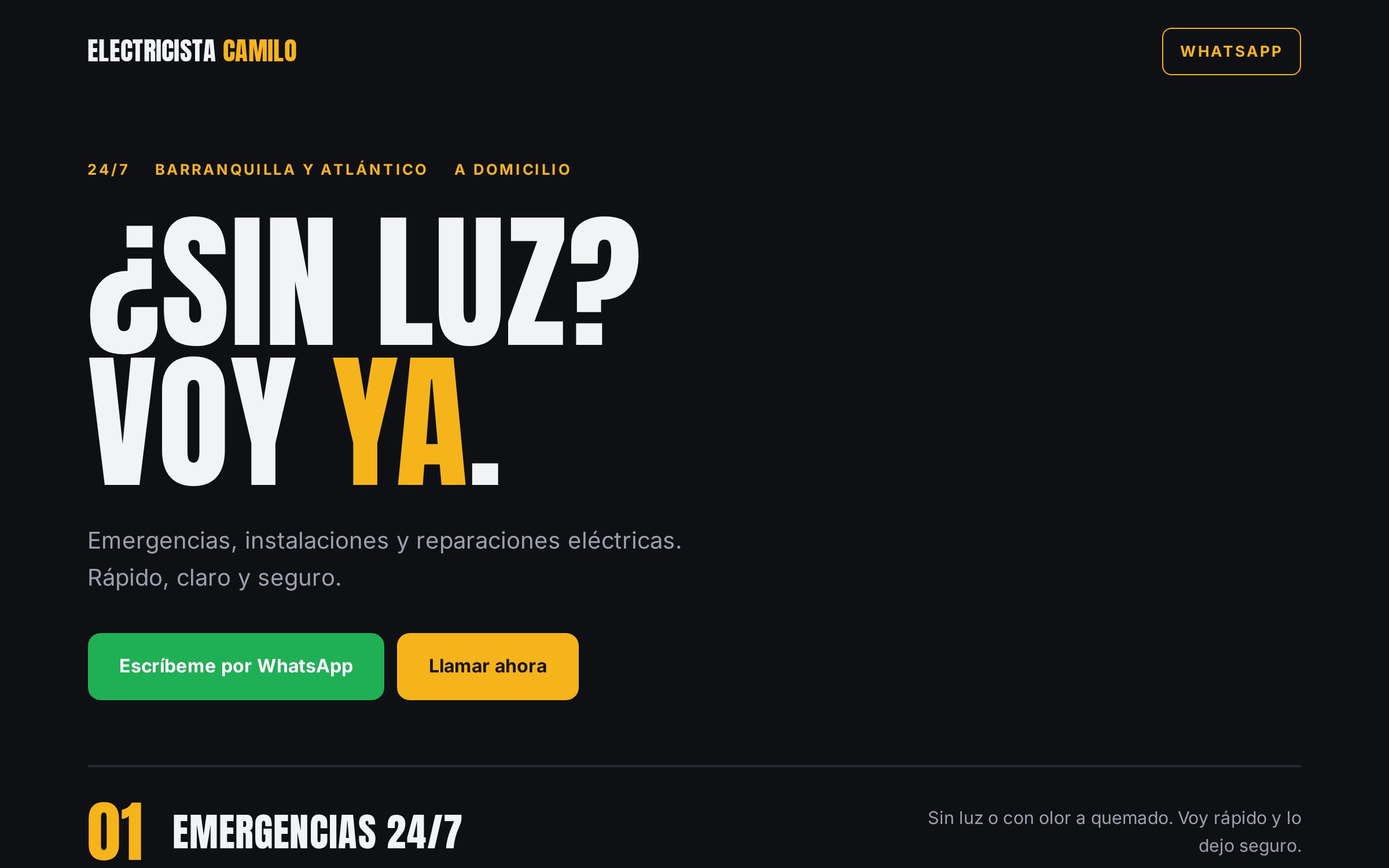 Electricista Camilo